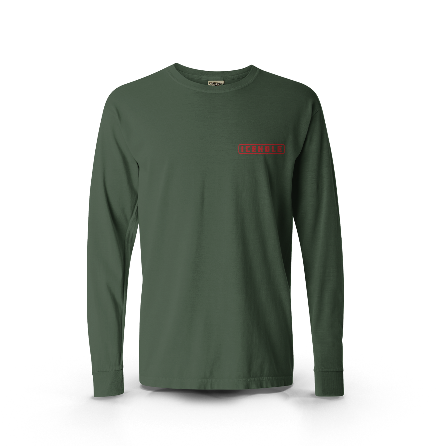 ICEHOLE Mountain Peak Long Sleeve Tee - Green