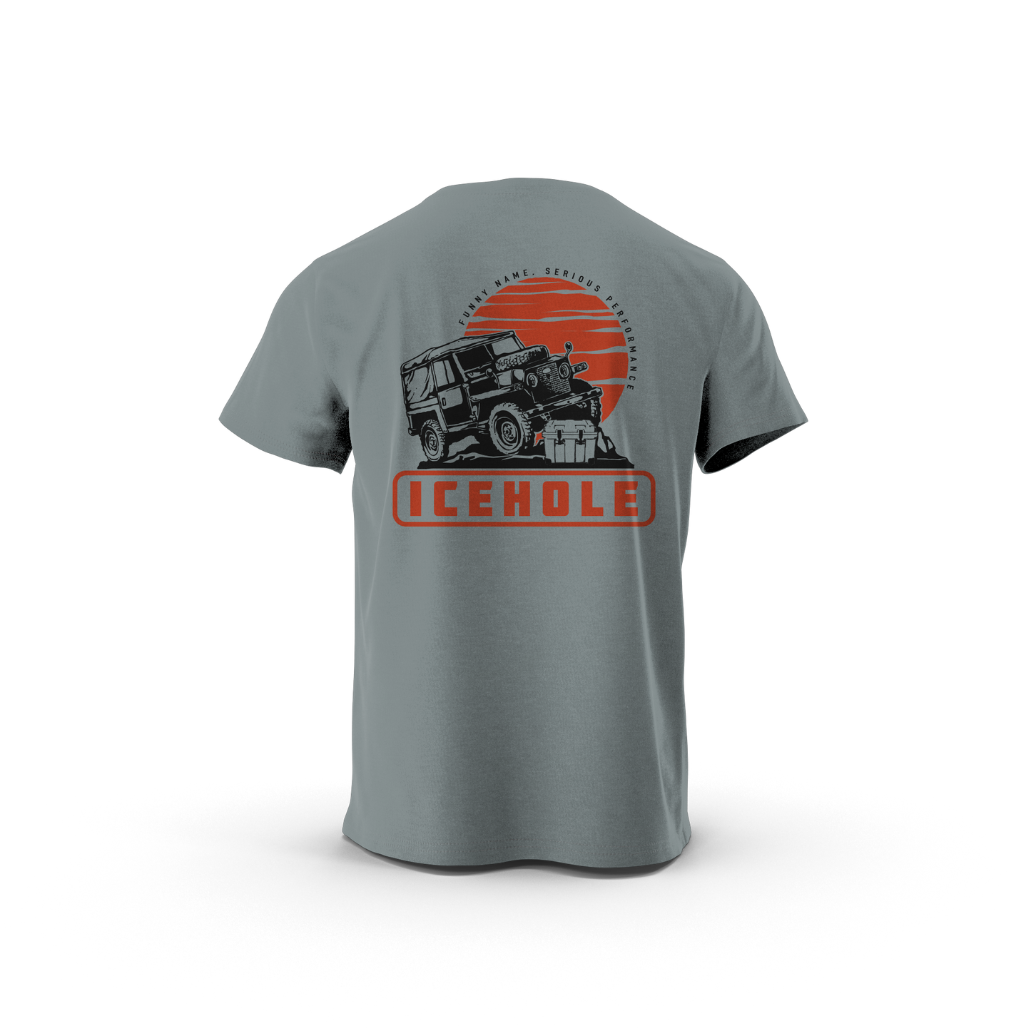 ICEHOLE Offroad Short Sleeve Tee - Grey