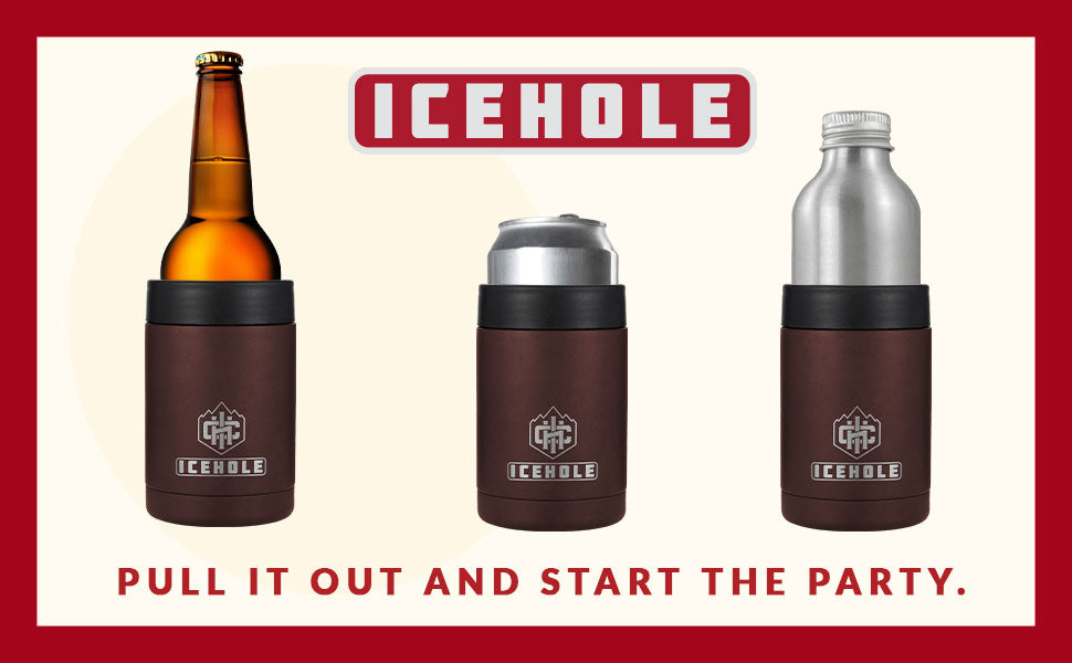 ICEHOLE 12 oz Coozie