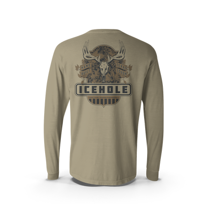 ICEHOLE Deadhead Long Sleeve Tee - Tan