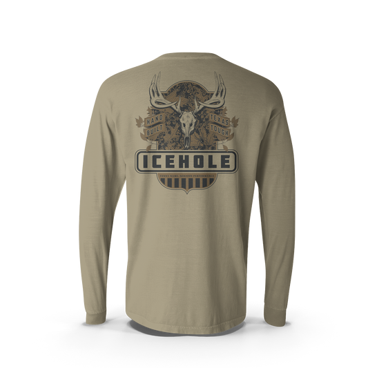 ICEHOLE Deadhead Long Sleeve Tee - Tan